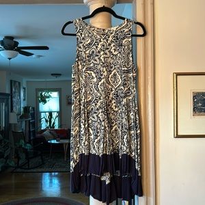 Slightly high low, beautiful quality summer dress.